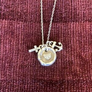 Brighton sterling necklace - Faith, Hope & Love